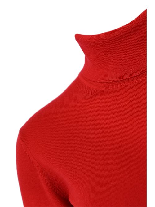 Maglia dolcevita Timeless in lana merinos Alpha studio | AD-4002G2011